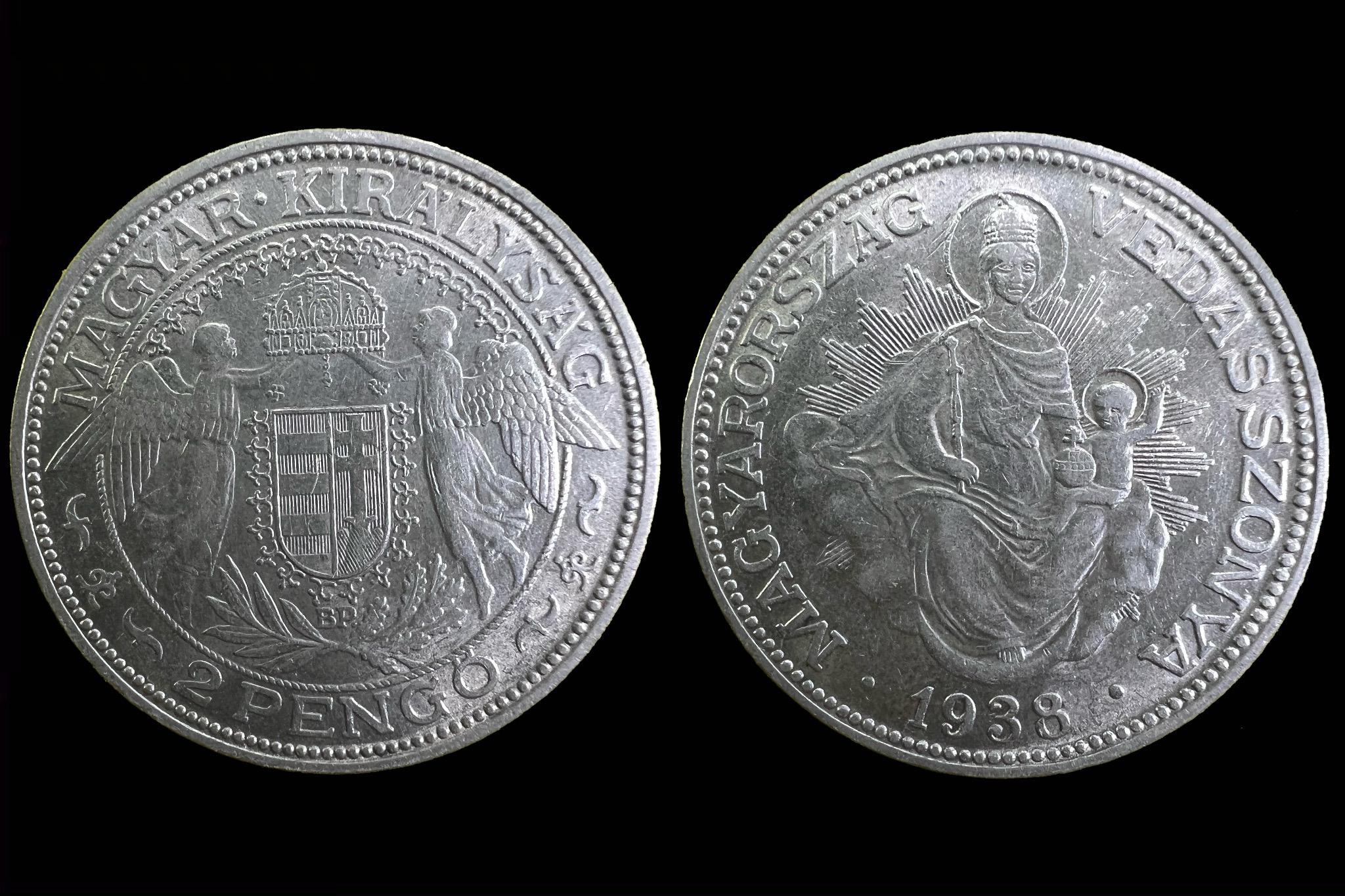 (1938) 2 pengő Adamo P7 