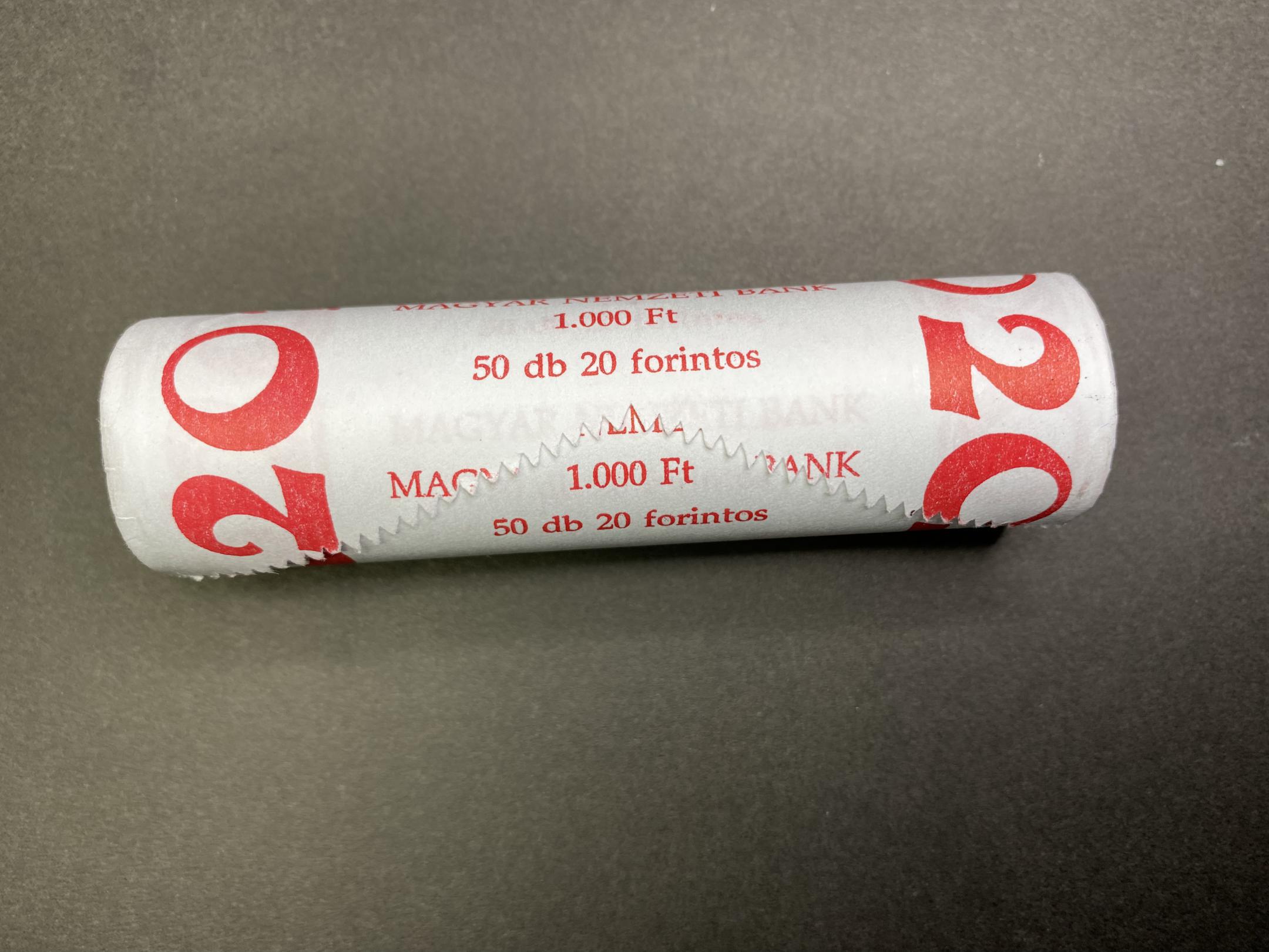 2020.évi Tisztelet a hősöknek 20 Ft rolnizva (50 db/rolni) 