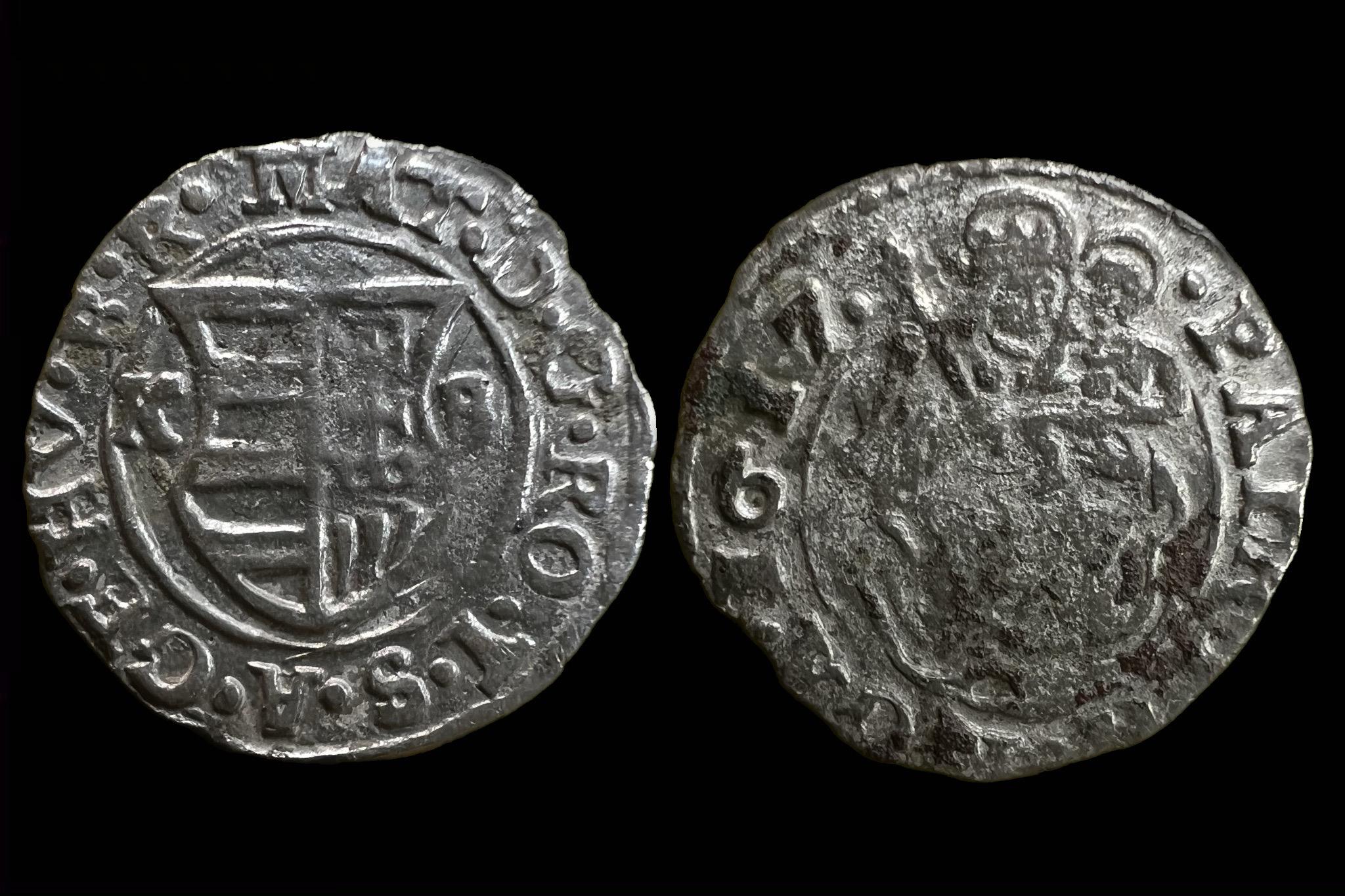 II. Mátyás dénár (1617) Éh-870 