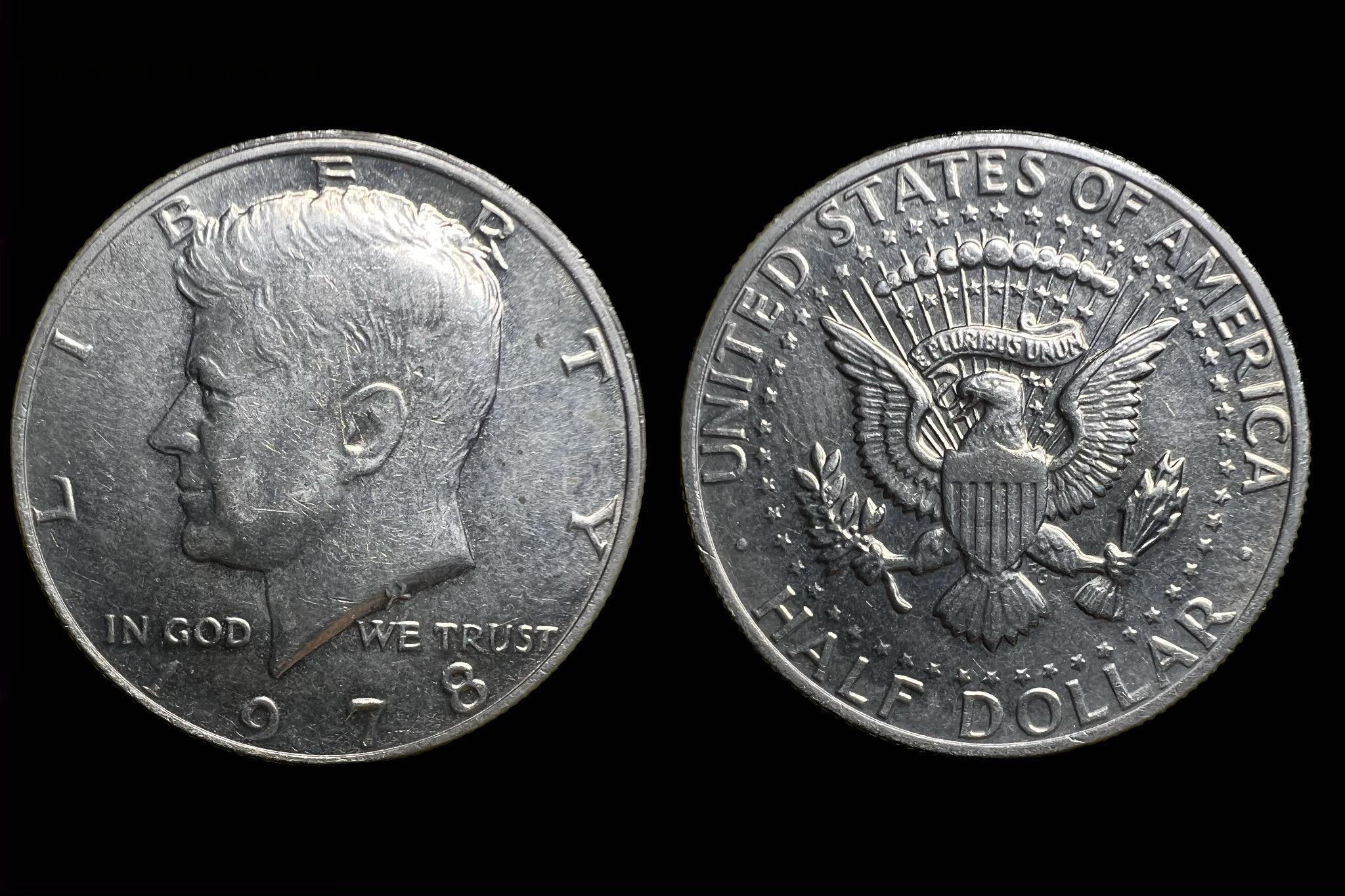 Kennedy half dollár USA (1978) KM202 