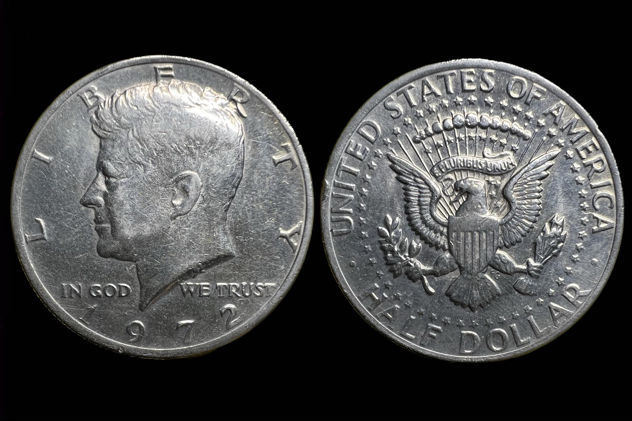 Kennedy half dollár USA (1972)KM202 
