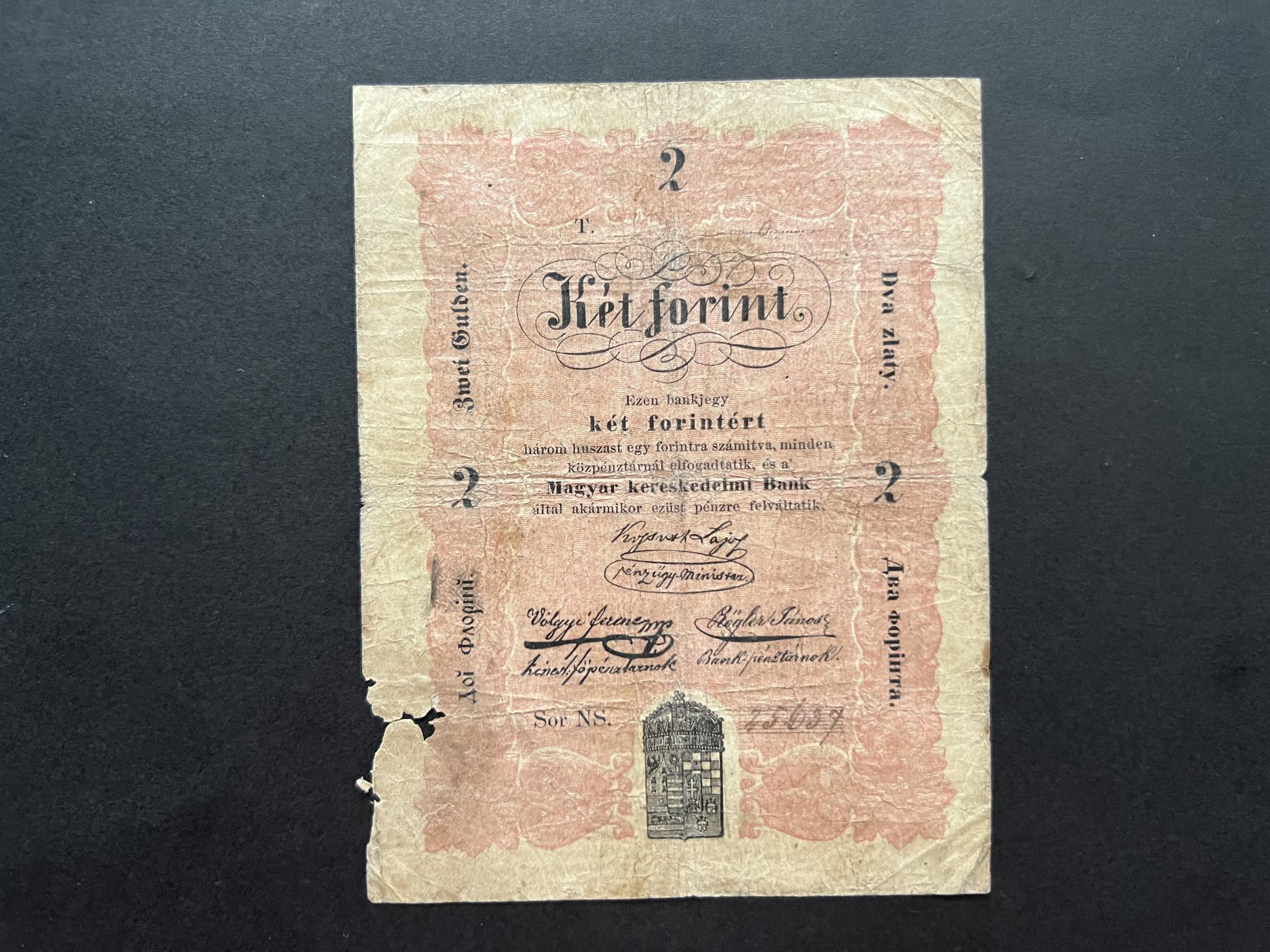 Szabadságharc 2 Forint Adamo G106 VG