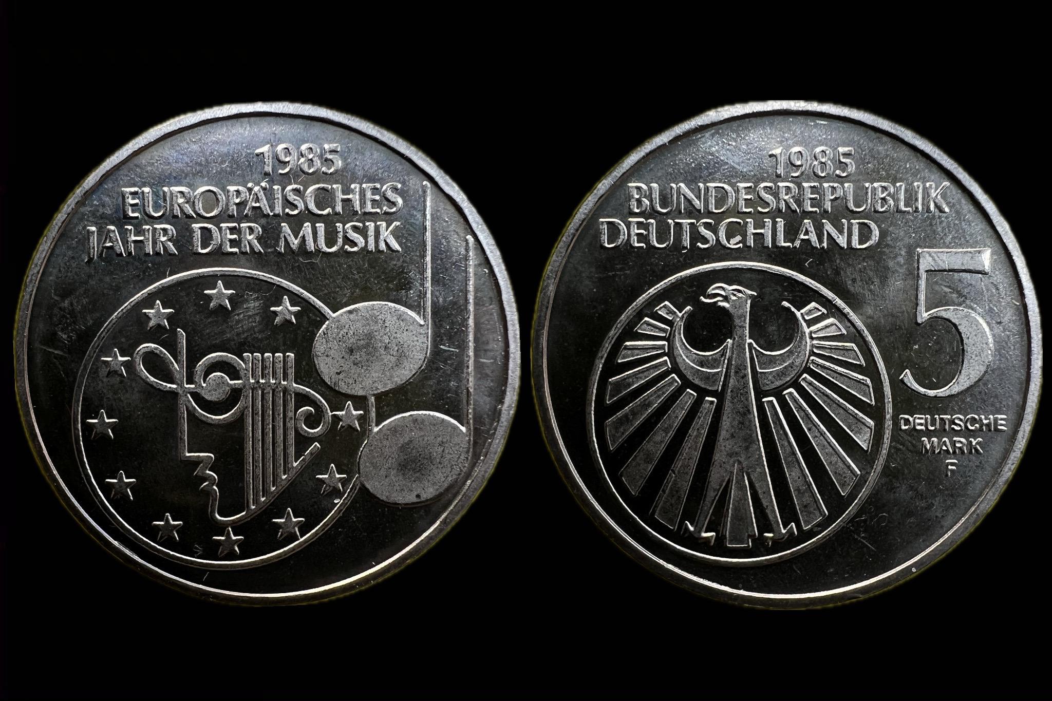 5 márka (1985)F Németország BU Km162