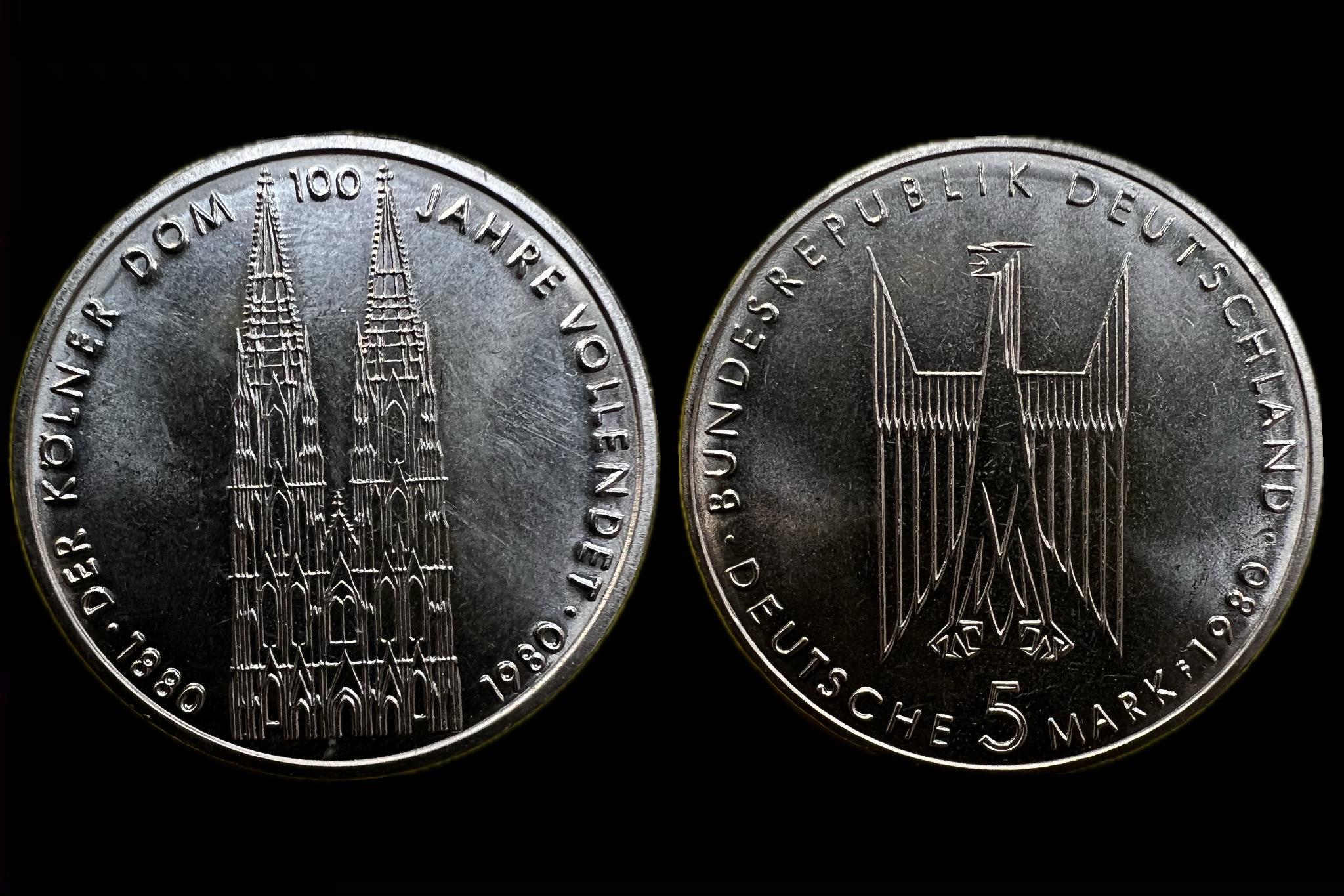 5 márka (1980) Németország BU  Km153 