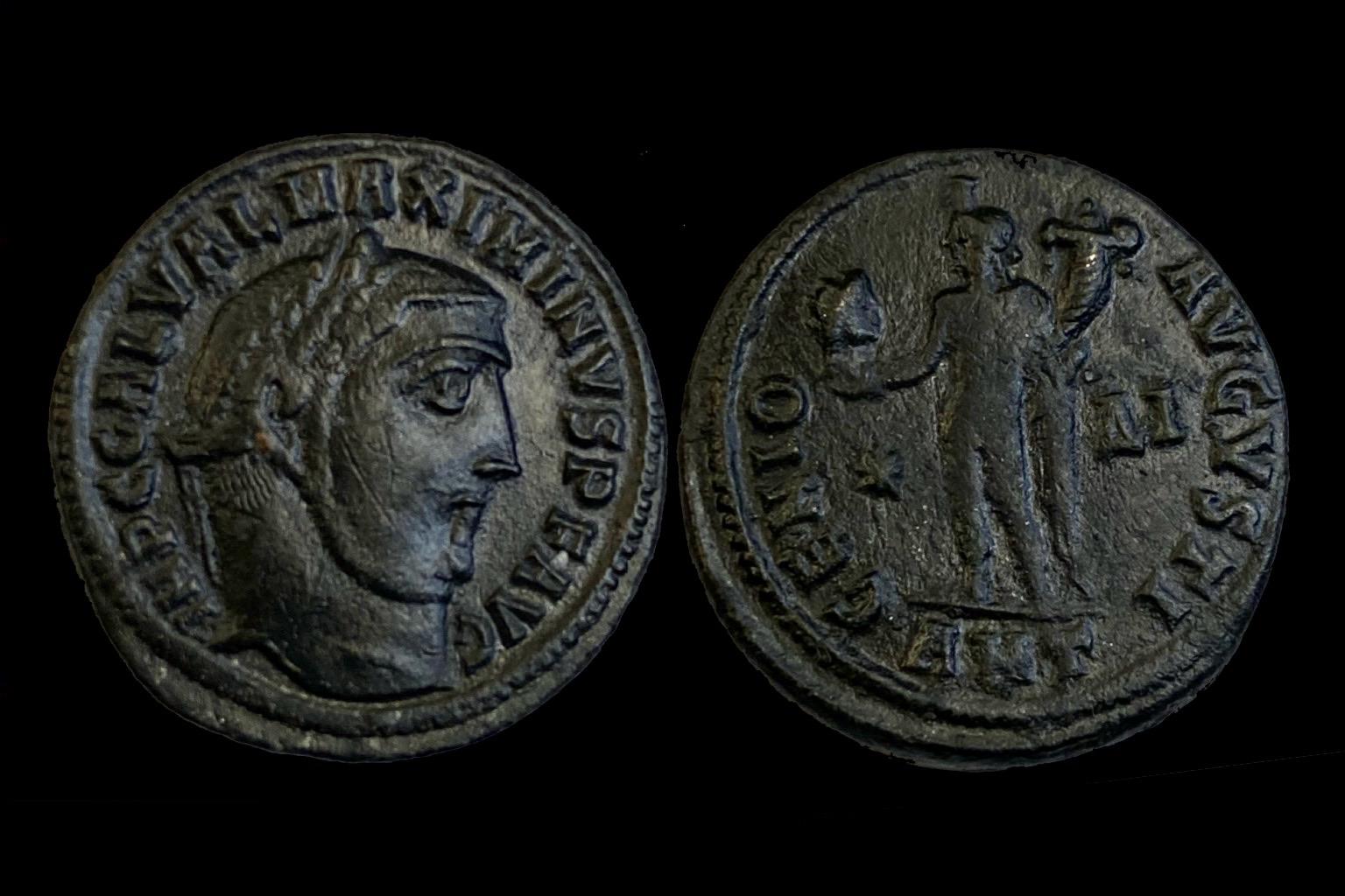 II.Maximinus Daia (i.sz. 312) follis RIC VI Antioch 164b