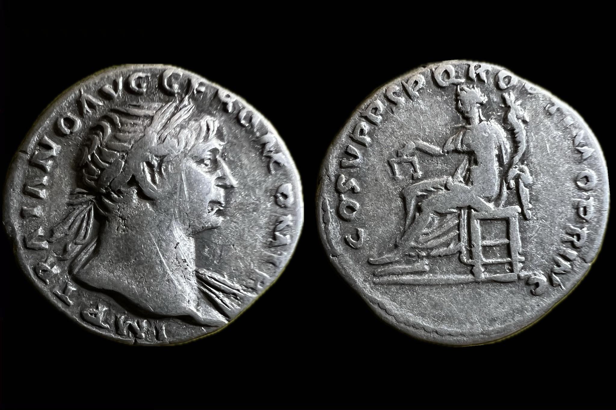 Traian (98-117) Roma dénár RIC 119 