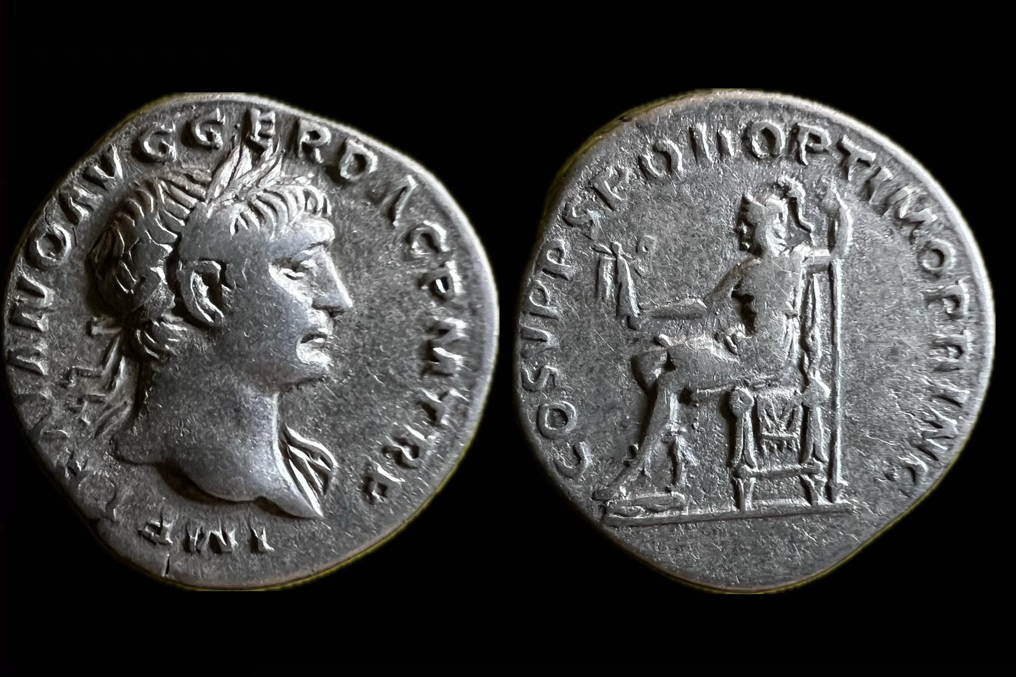 Traian (98-117) Roma dénár RIC 116 
