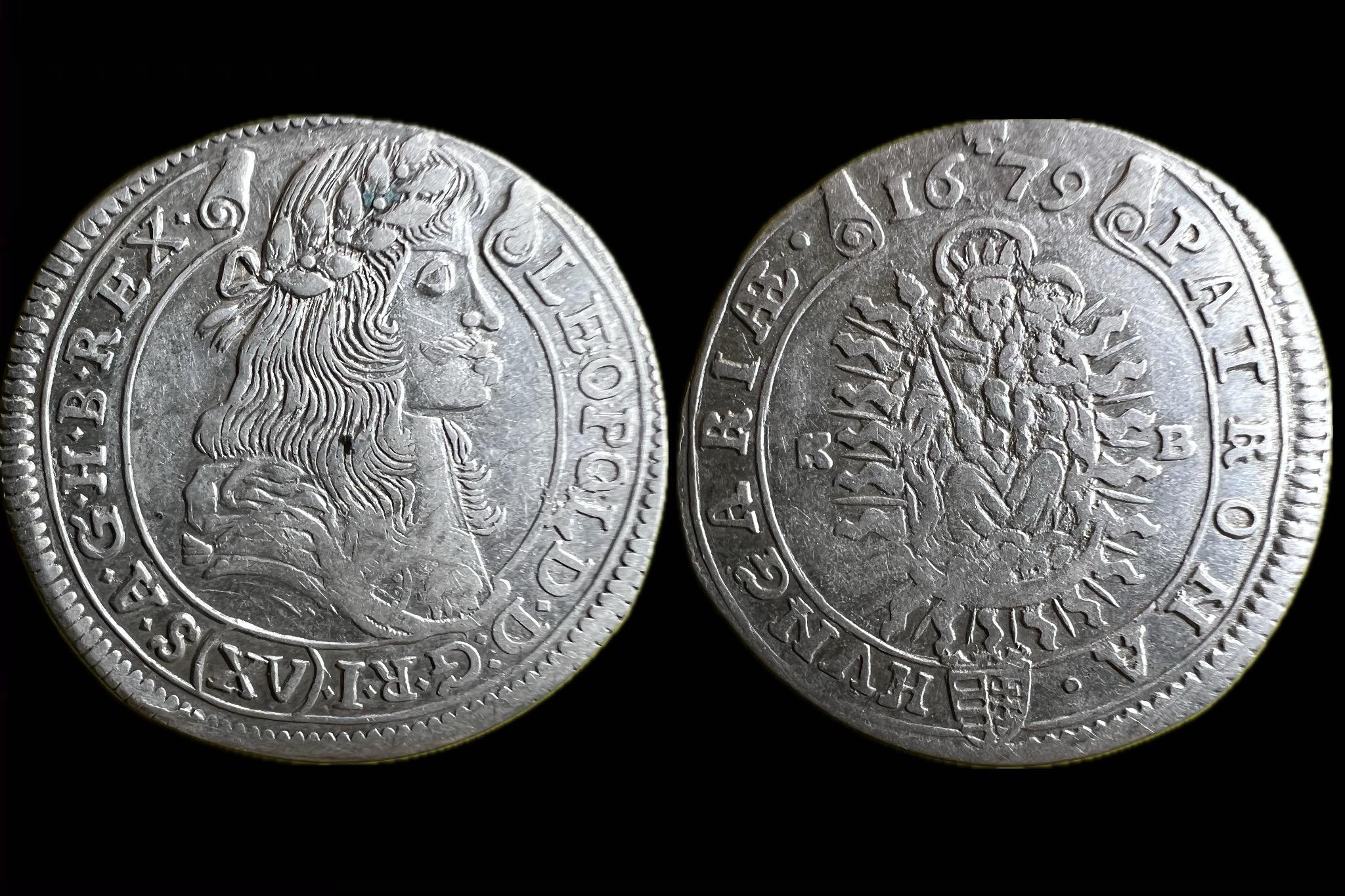 I. Lipót 15 Krajcár (1679) K-B ÉH-1060a 