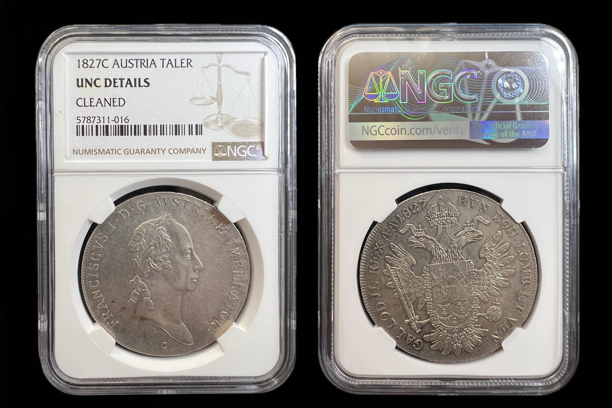 Ferenc Tallér (1827)C Prága NGC UNC Km2163 