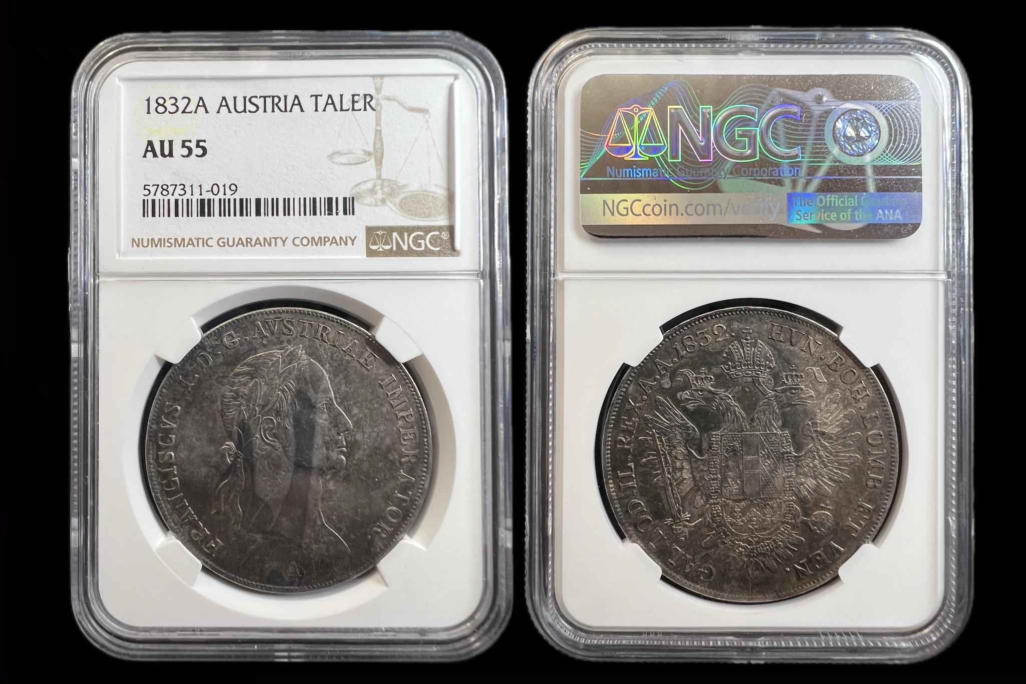 Ferenc Tallér (1832)A Bécs NGC UNC Km2165 
