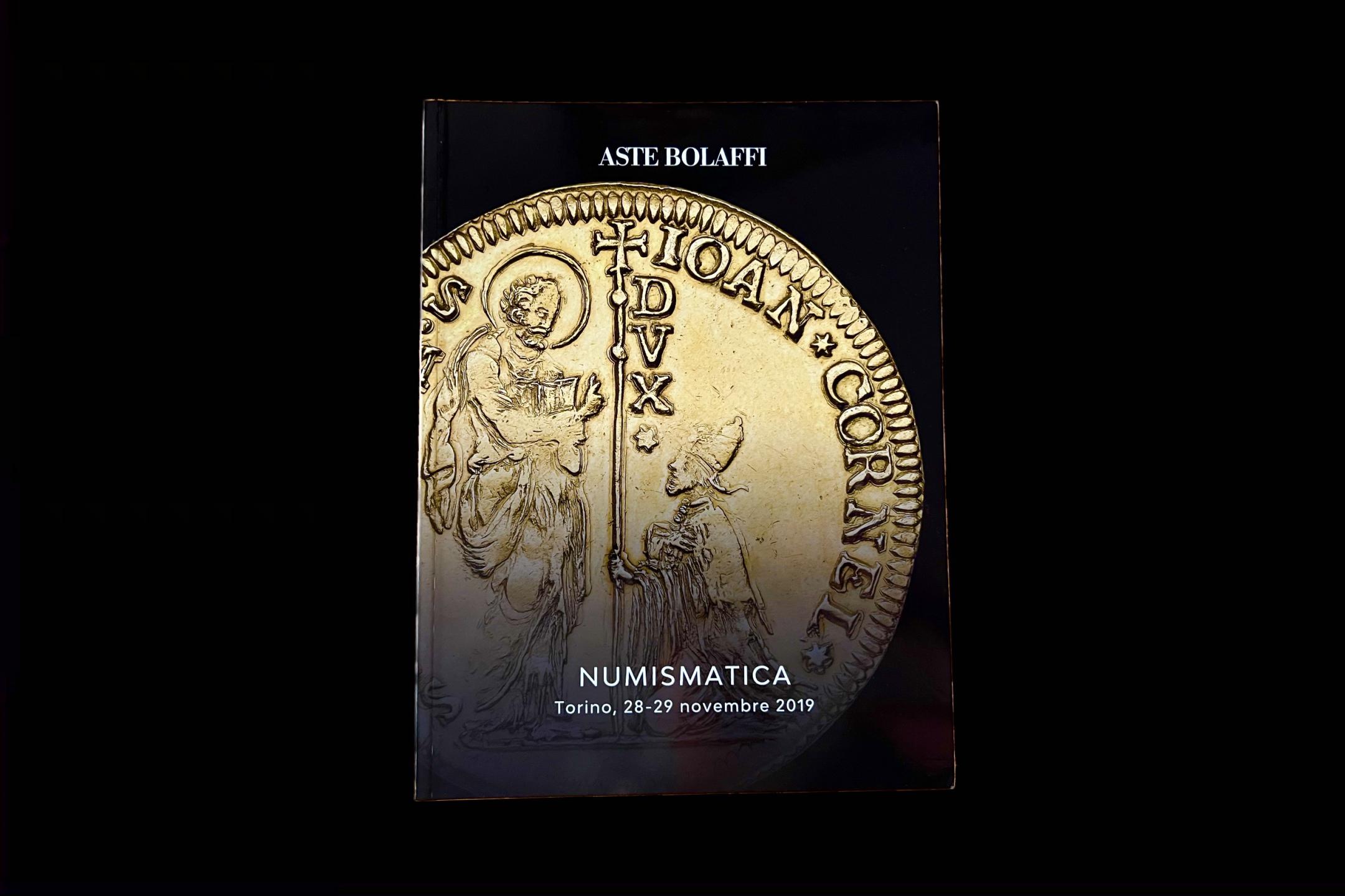 Aste Bolaffi: Numismatica Torino, 28-29 novembre 2019	