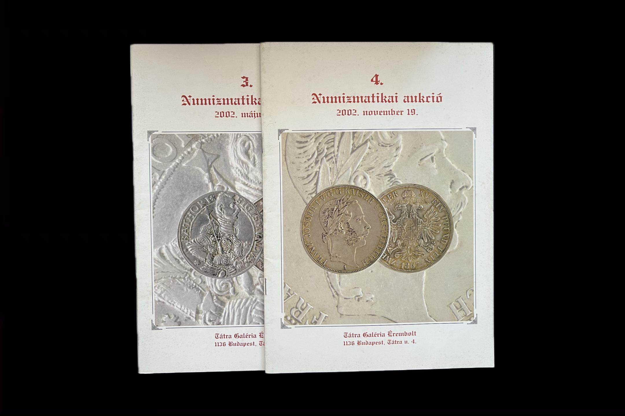 3-4. NUMIZMATIKAI AUKCIÓ	
