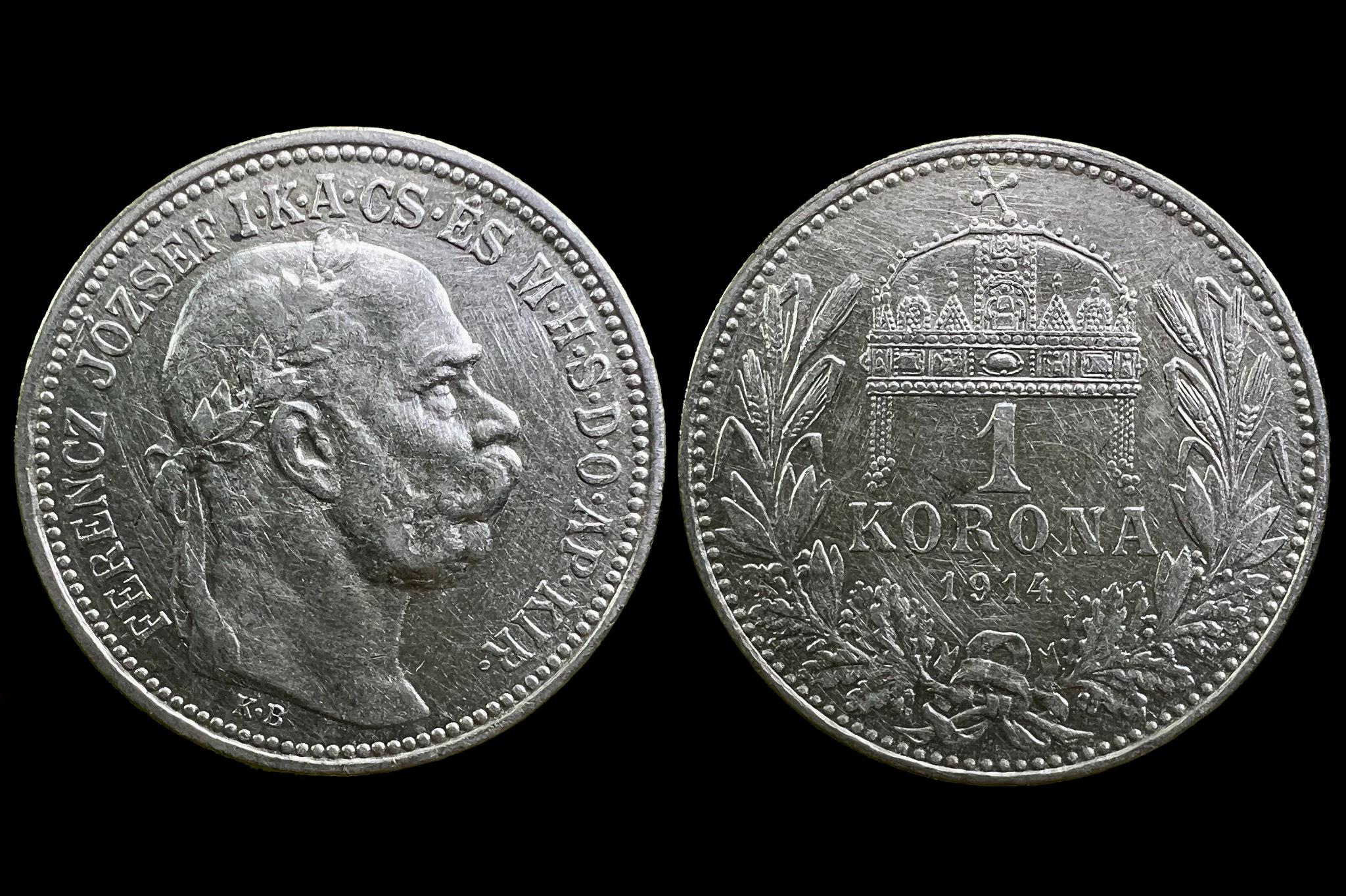 Franz Joseph 1 Crown (1914) 