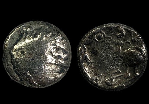 Kelta (Kapos-völgyi) Kaposi drachma (i.sz.II.-I.század) Dembski 1433 